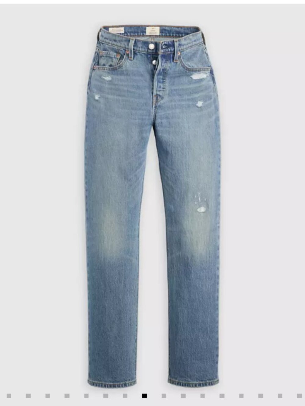 NWT Levi's 501® Curve Jeans - 26 x 32 Medium Blue Denim